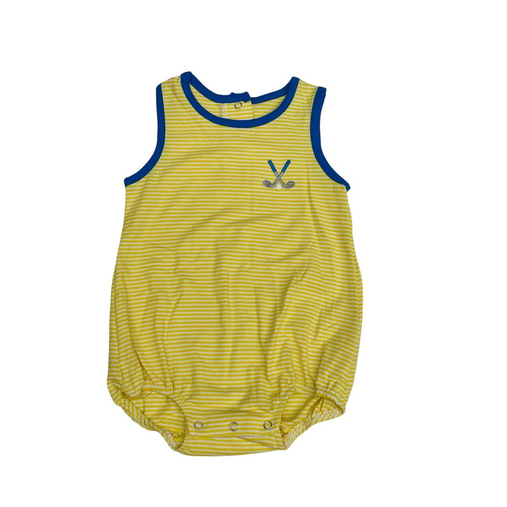 NWT Itsy Bitsy 6M Yellow Golf Bubble